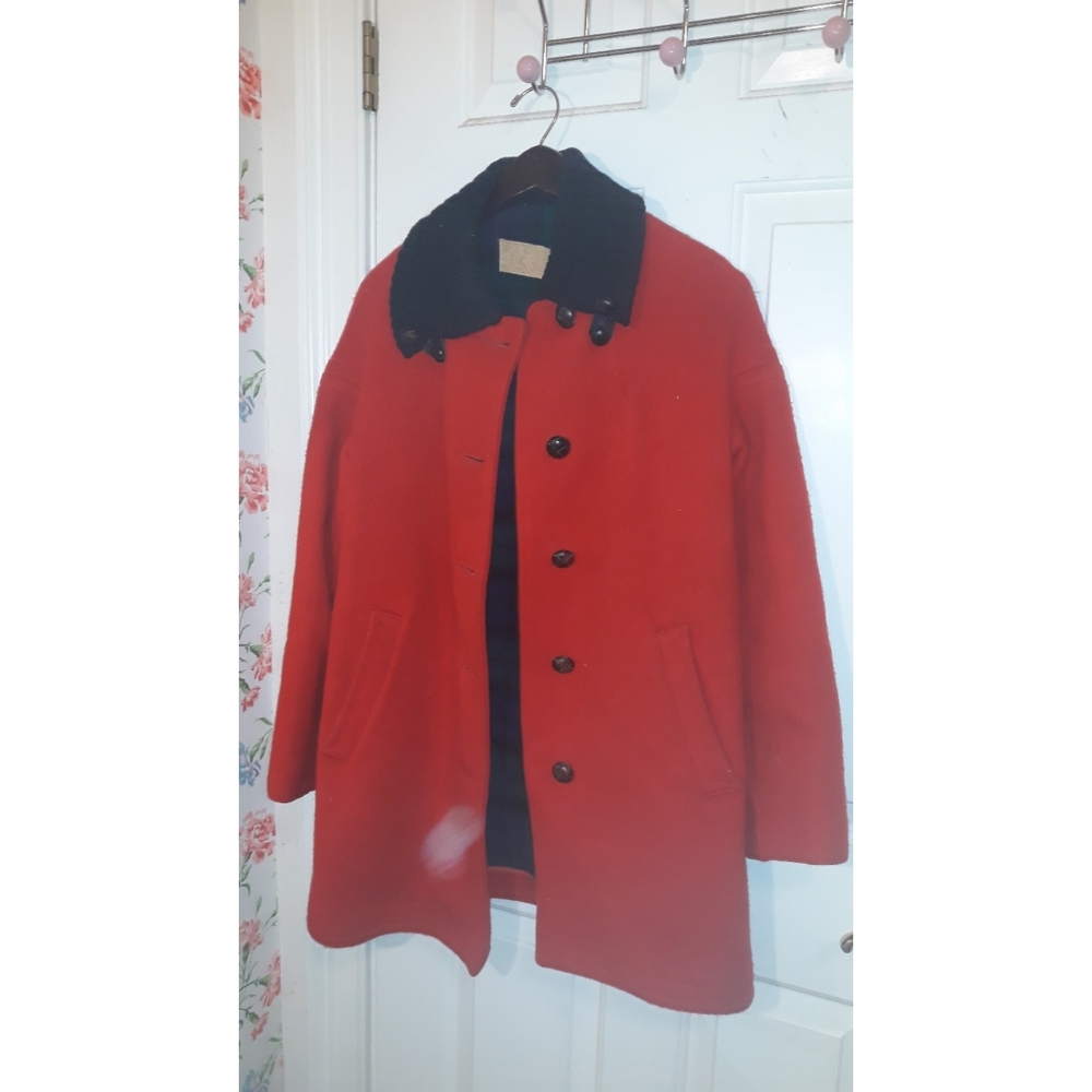 VINTAGE boiled wool sz M/6-8
